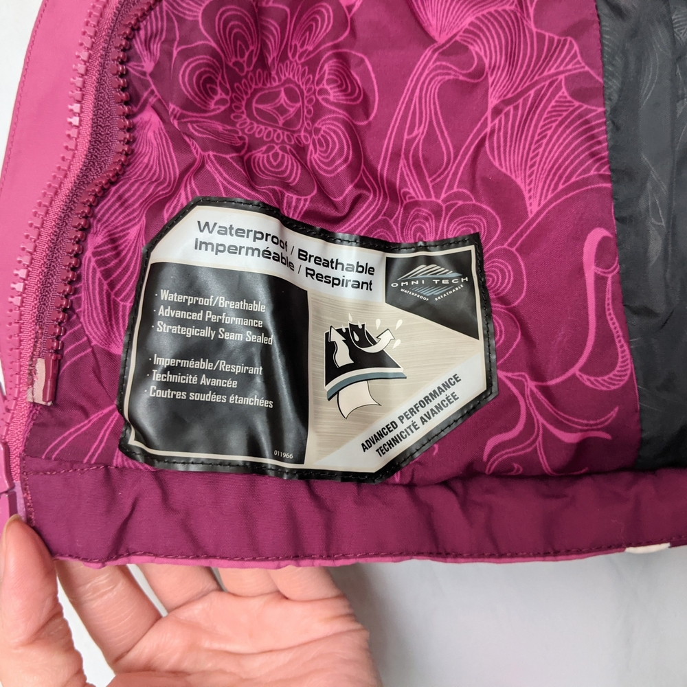 Columbia Girls Omni Tech Jacket Size 14-16 - Picture 7 of 11